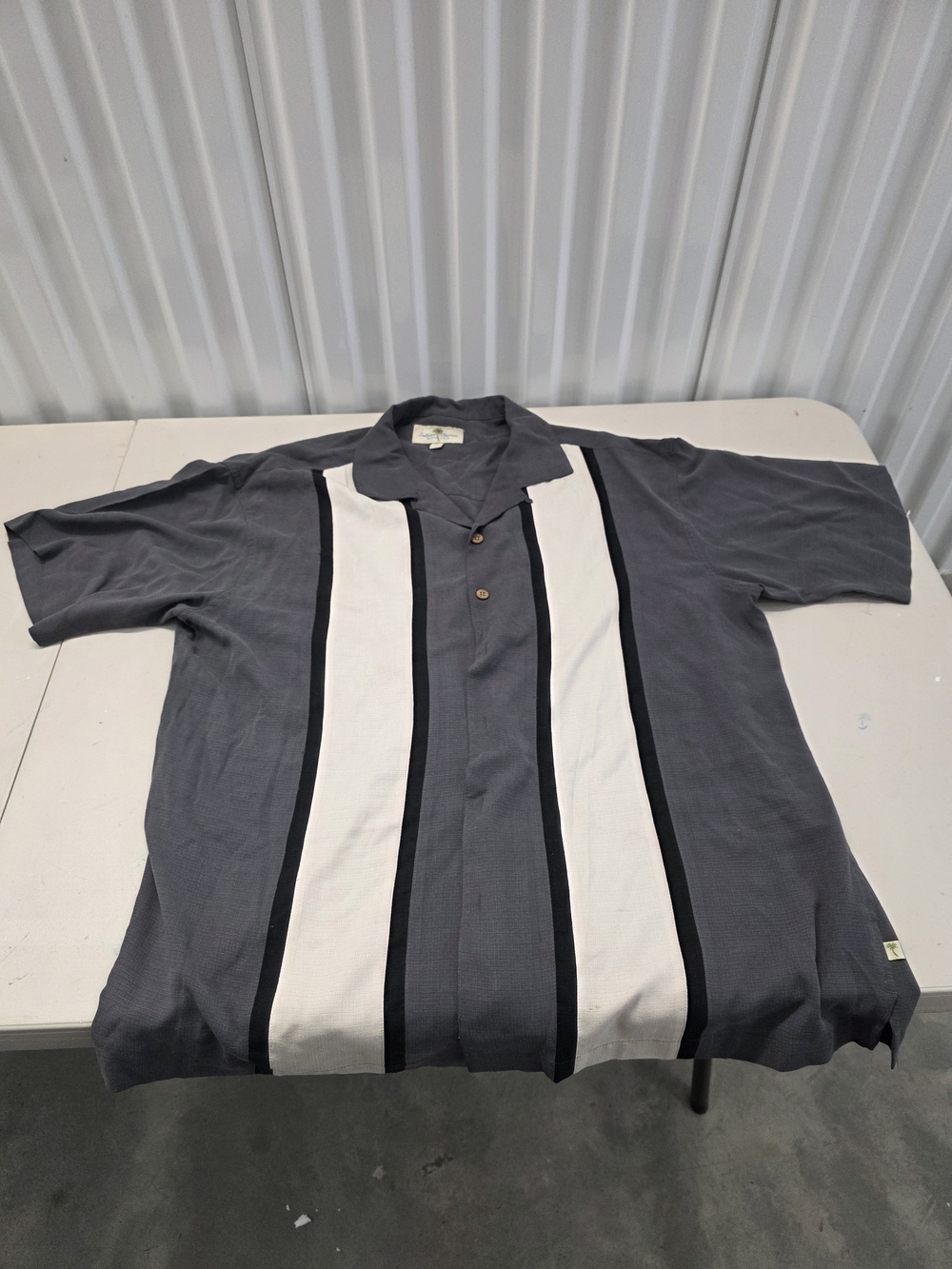Island Shores Original Island Wear Washable Silk Shirt Men's Size XL